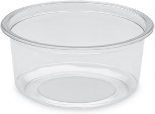 BDT12n - Pot Gourmet en PET - Transparent, 350ml, ø118 h 58mm